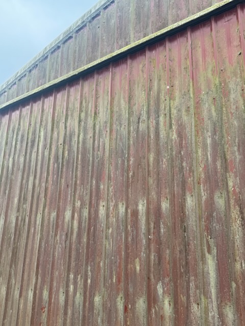 Before and after Building Washing